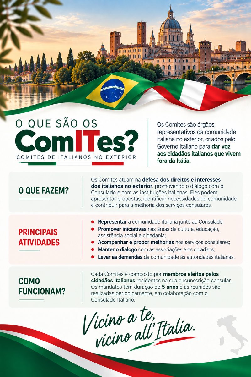 Peça de divulgação: O que são os Comites